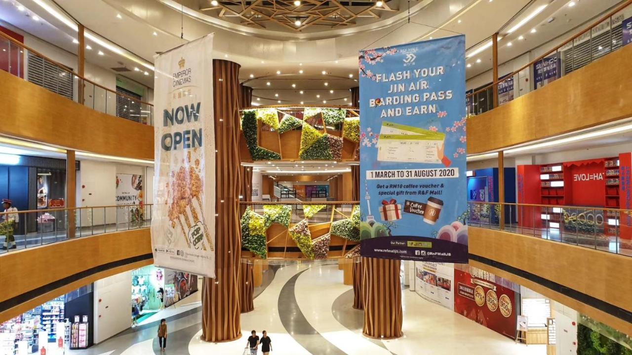 Jb City Ciq-R&F Shopping Mall Apartment Johor Bahru Eksteriør bilde